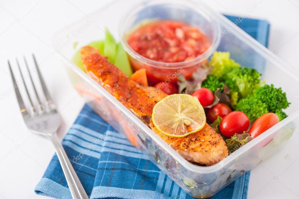 Clean food lunch box