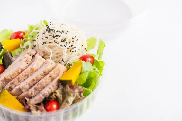 Clean food lunch box — Stock Photo, Image