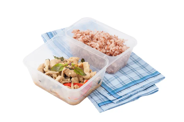 Sauberes Essen Lunchbox — Stockfoto