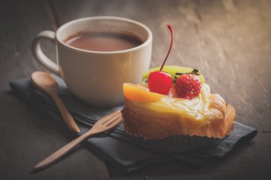 Ahşap masa meyve Danimarka