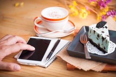 Nane peynir pasta Cafe