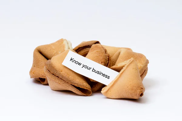 Business Fortune Cookie – stockfoto