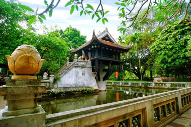 Hanoi, Vietnam 'da bir Pillar pagoda