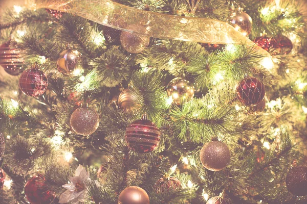 Julgran och bubblor — Stockfoto