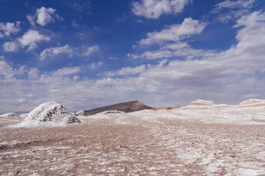 Şili 'deki Atacama Çölü, San Pedro de Atacama yakınlarında.. 