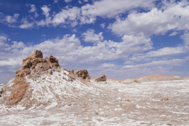 Şili 'deki Atacama Çölü, San Pedro de Atacama yakınlarında.. 