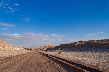 San Pedro de Atacama yakınlarındaki Şili 'deki Atakama Çölü' nde..