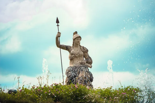 Standbeeld van Venus met een speer — Stockfoto