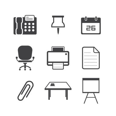 İş ve Office simgeleri