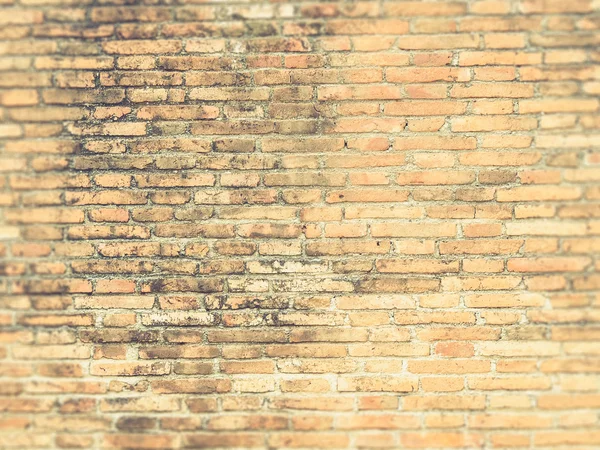 Vieux mur de briques grunge rouge (effet filtre vintage utilisé ) — Photo
