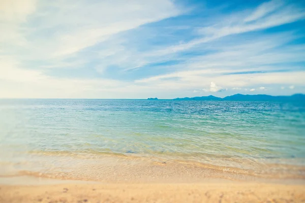 Paysage de la plage en Thaïlande (Effet de filtre Vintage utilisé ) — Photo