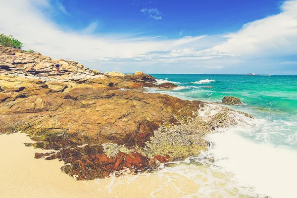 Idyllic Scene Beach at Samed Island,Thailand — Stock Photo, Image