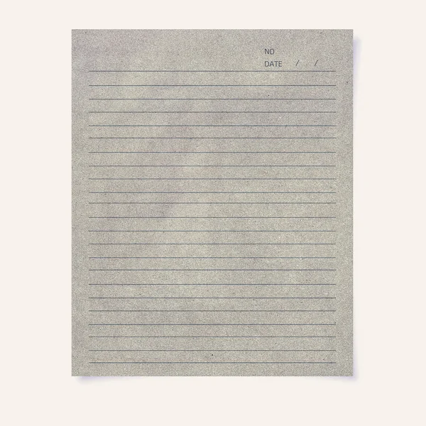 白い背景の上のラインでリサイクル紙のイラスト — ストック写真
