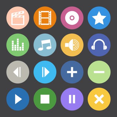 Media player simgeler