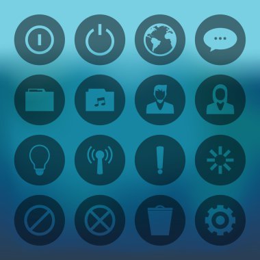 hareket eden telefon simgeleri bağlantı seti