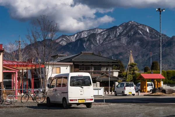 Vista em torno da Estação Shimoyoshida — Fotografia de Stock