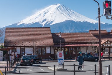 Fujika 'daki Kawaguchiko İstasyonu