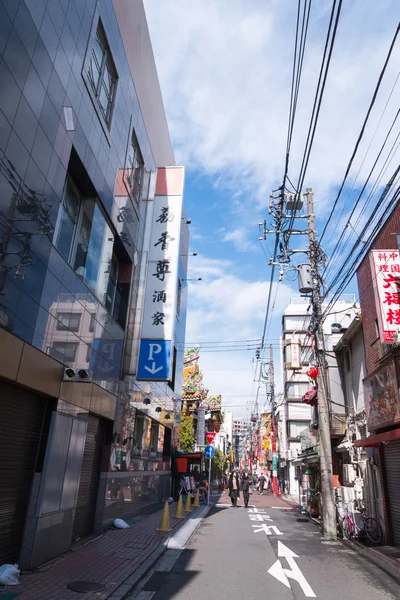 横浜のチャイナタウン周辺地域を知っています。 — ストック写真