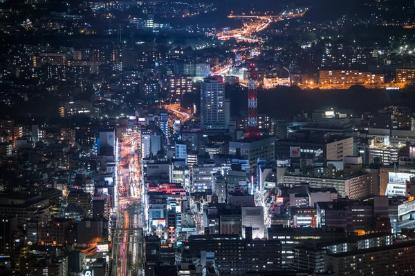 Ciudad de Yokohama en Minatomirai — Foto de Stock