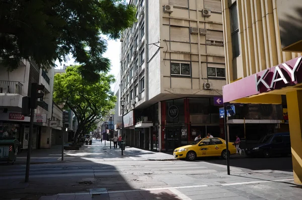 Córdoba Argentina Janeiro 2020 Cruzamento Pedestres Cruzamento Rua General Alvear — Fotografia de Stock