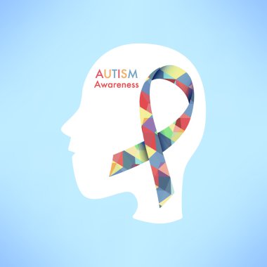 Otizm farkındalık simge tasarlamak tasarlamak