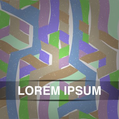 abstract retro  pattern