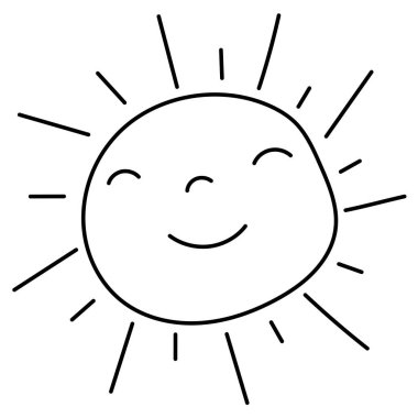 El çizimi Yaz Çizgisi Resim Çizimi