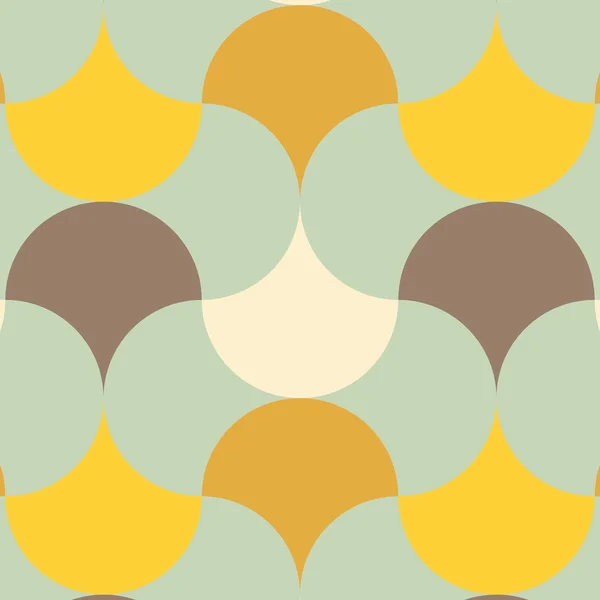 抽象的なレトロな幾何学模様 — ストックベクタ
