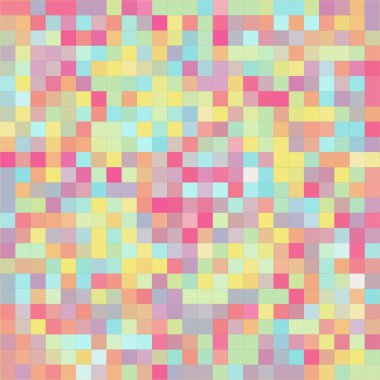 retro soyut geometrik desen