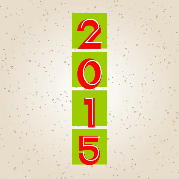 Bonne année 2015 — Image vectorielle