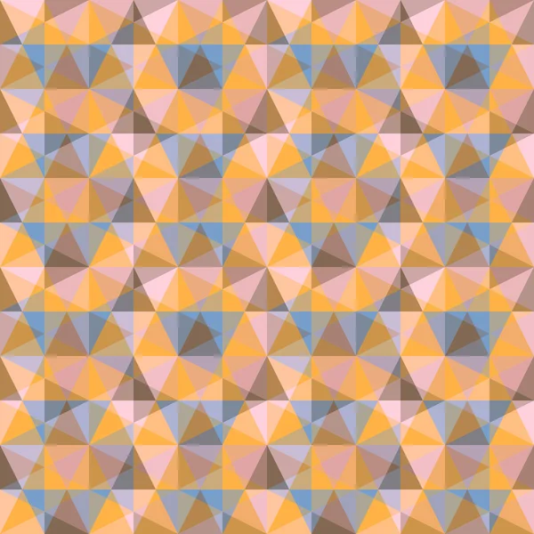 Abstracte retro geometrische patroon illustratie — Stockvector