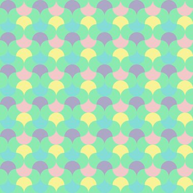 Renkli Geometrik desen