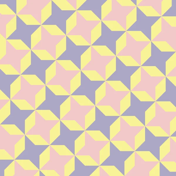 Färgstarkt geometriskt mönster — Stock vektor