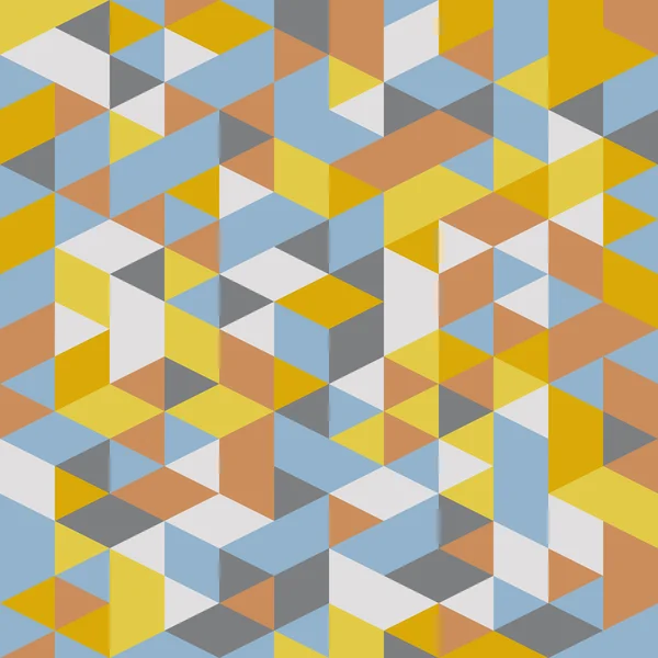 Abstracte retro geometrische patroon — Stockvector