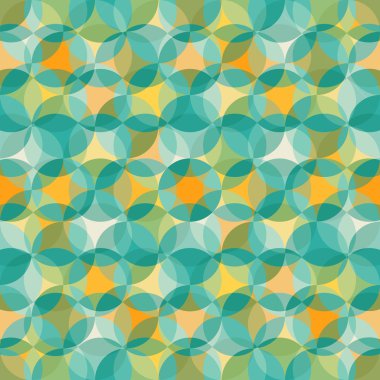 soyut renkli geometrik model