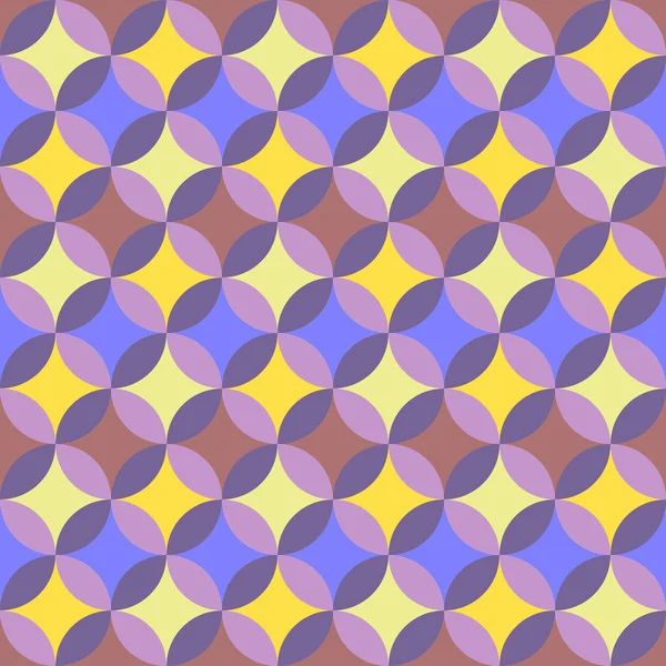 Abstracte kleurrijke pastel geometrische patroon — Stockvector