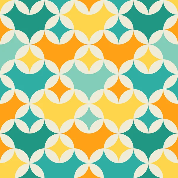 抽象的な色彩幾何学的パターン — ストックベクタ