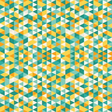 Soyut geometrik mozaik desen