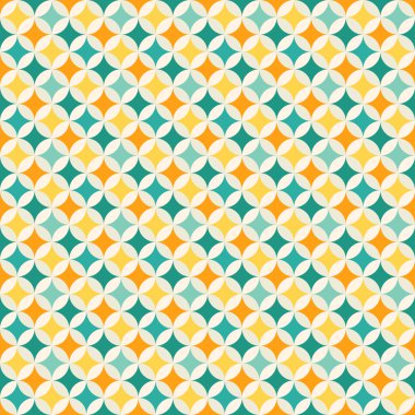 soyut renkli geometrik desen 