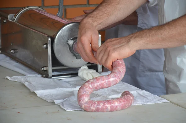 Processing meats — Stock Photo, Image