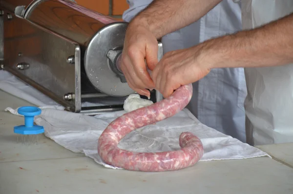 Processing meats — Stock Photo, Image