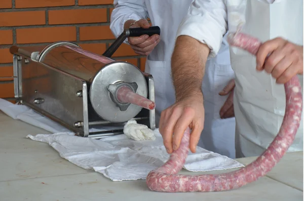 Processing meats — Stock Photo, Image