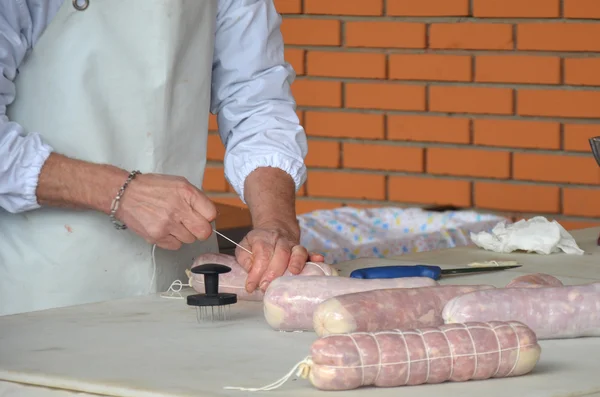 Processing meats — Stock Photo, Image