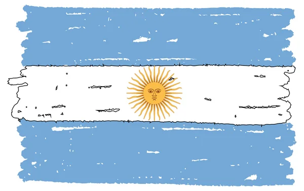 Flag of Argentina — Stock Vector