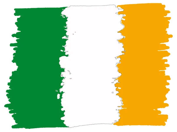 Bandeira da Irlanda Vetores De Stock Royalty-Free