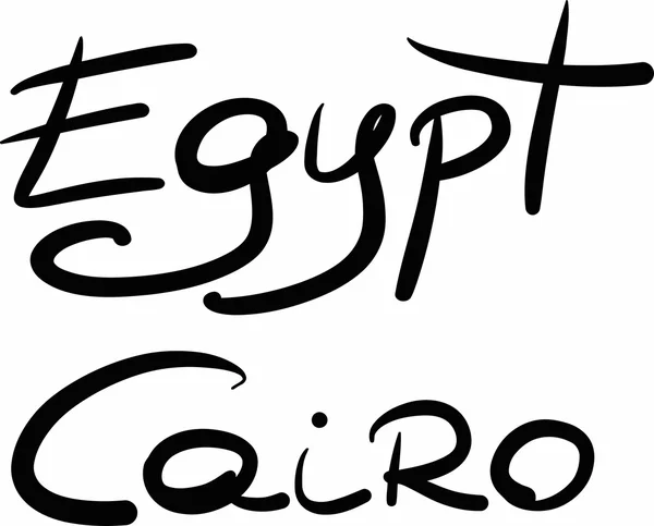 Mısır, Kahire, el-Aydın — Stok Vektör