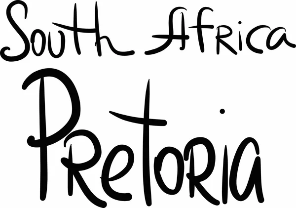 África do Sul, Pretória Vetores De Stock Royalty-Free
