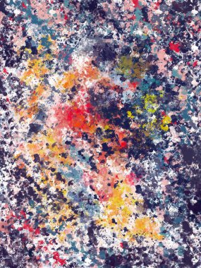 arkaplan renkli noktalar mavi, kırmızı, turuncu, siyah, bej, turkuaz, limon, okher, beyaz 