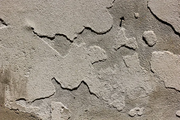Сіра Зношена Часом Стіна Елементами Крекера — стокове фото