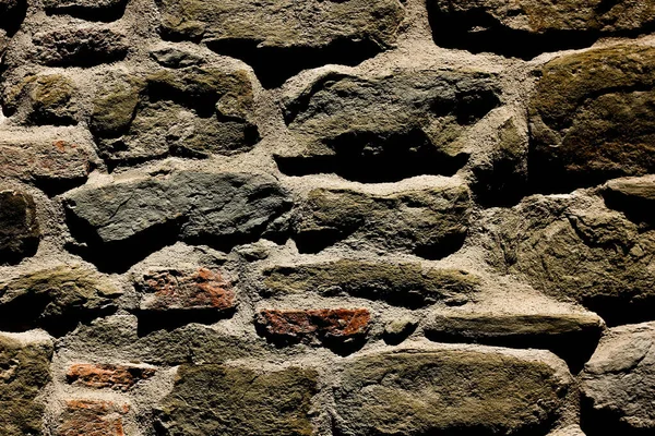 Ortaçağ Duvar Arkaplanı Taş Eklemeli — Stok fotoğraf